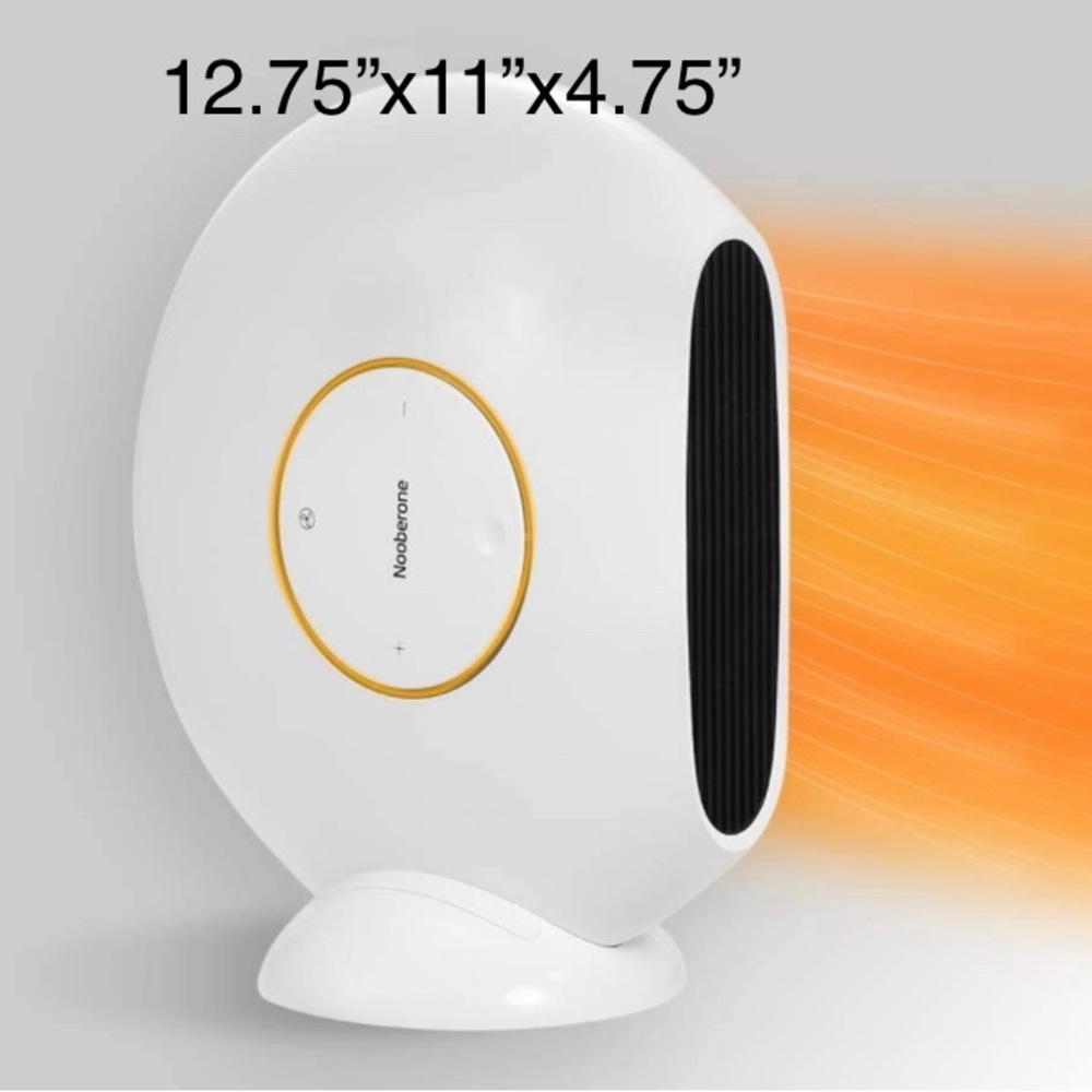 Nooberone S800 Touchable Personal Electric Heater/Fan